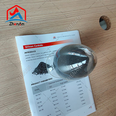 シリコンカービッド 85% / Al2O3 アルミナ 乾燥酸耐性 / 耐火性 / 1-3mm, 3-5mm, 5-8mm / 金属用 / 工業磨削用