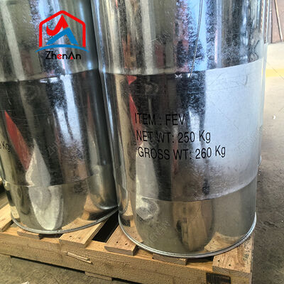 鉄ヴァナジウム FeV80 高ヴァナジウム含有 鉄鋼合金と硬化のための銀灰色の塊