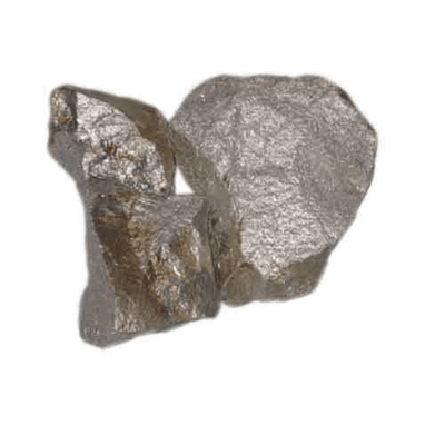 銀製灰色の胎児はFerrotitanium 70の金属の固まりを合金にする