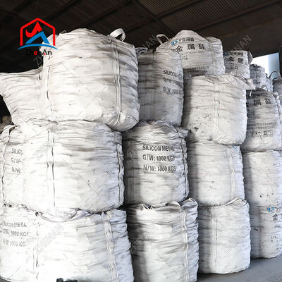 高純度シリコン金属 制御された粒子サイズとバッチ一貫性 鋼鉄と電子機器用