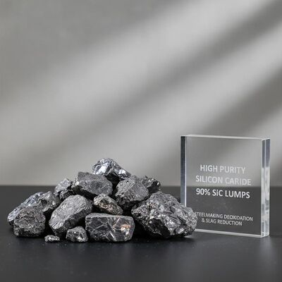 高純度 90% SiC シリコンカービッド 結塊 鋼鉄製造の脱酸化とスラグ削減