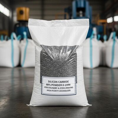 高純度88%炭化ケイ素粉末 0-1mm 製鋼脱酸剤および鋳造用途