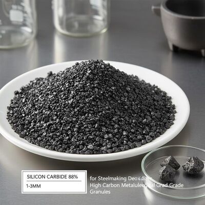High Carbon Silicon Carbide 88% 1-3mm Granules for Steelmaking Deoxidizer